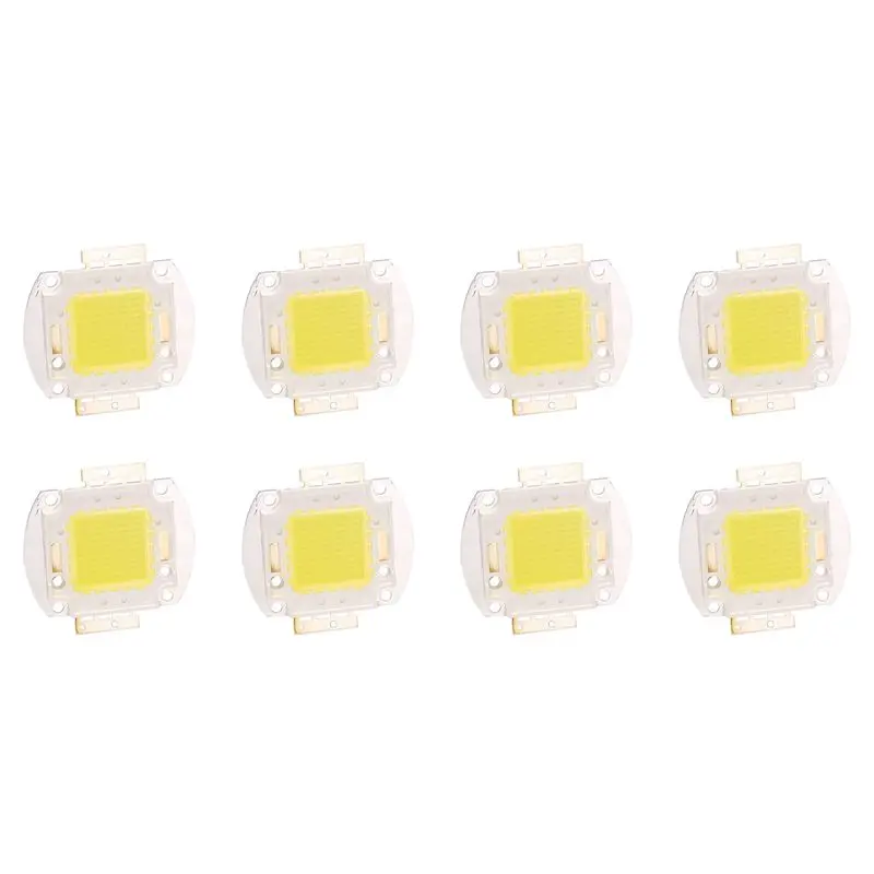 

Светодиодный чип LLCS-8X 100 Вт 7500 лм, белый свет, лампа-прожектор, высокомощный, интегрированный, для самостоятельной сборки