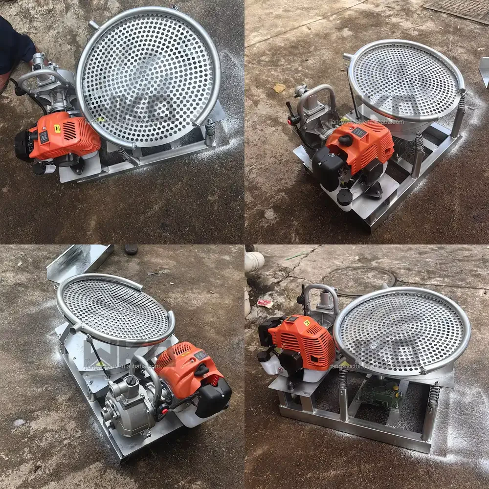 

Good Price Small Scale Mining Trommel Screen Gold Washing Machine Gold Panning and Wash Machine with Vibrating Feature