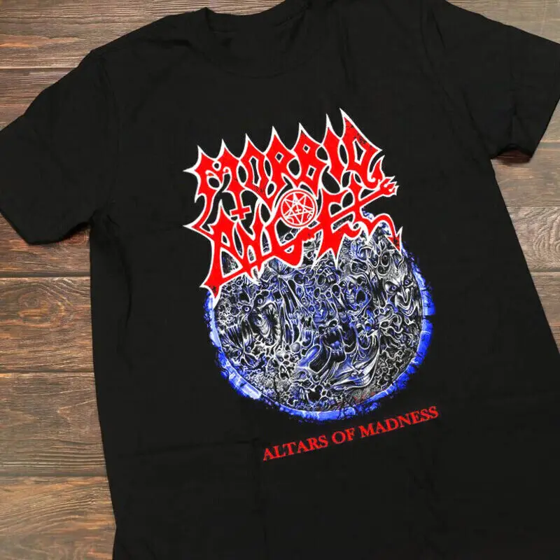 New Morbid Angel Band Cotton Black All Size T Shirt Ac1412