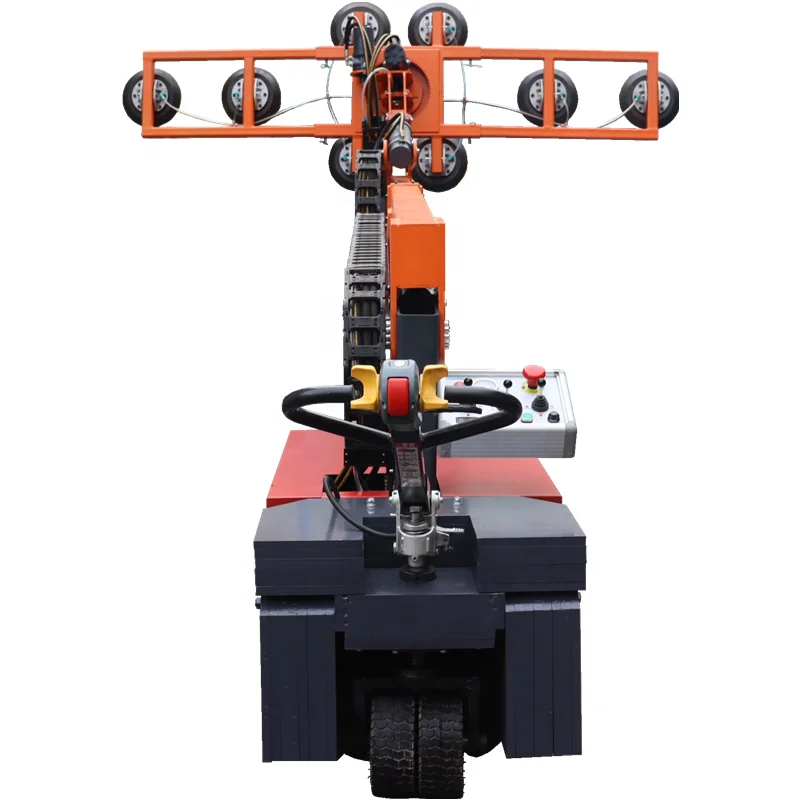 Customize Glass Lifting Robot Vacuum Lifter Trolly Glass Lifter Trolley Vacuum Slab Suction Lifter for Easy Installation