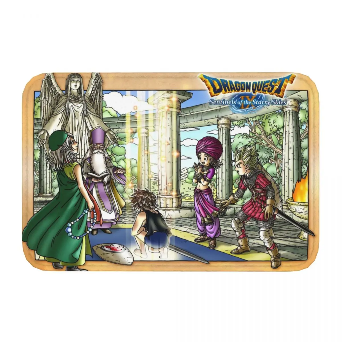 Dragon Quest tappetino da bagno Poster zerbino tappeto da cucina tappeto da balcone decorazioni per la casa