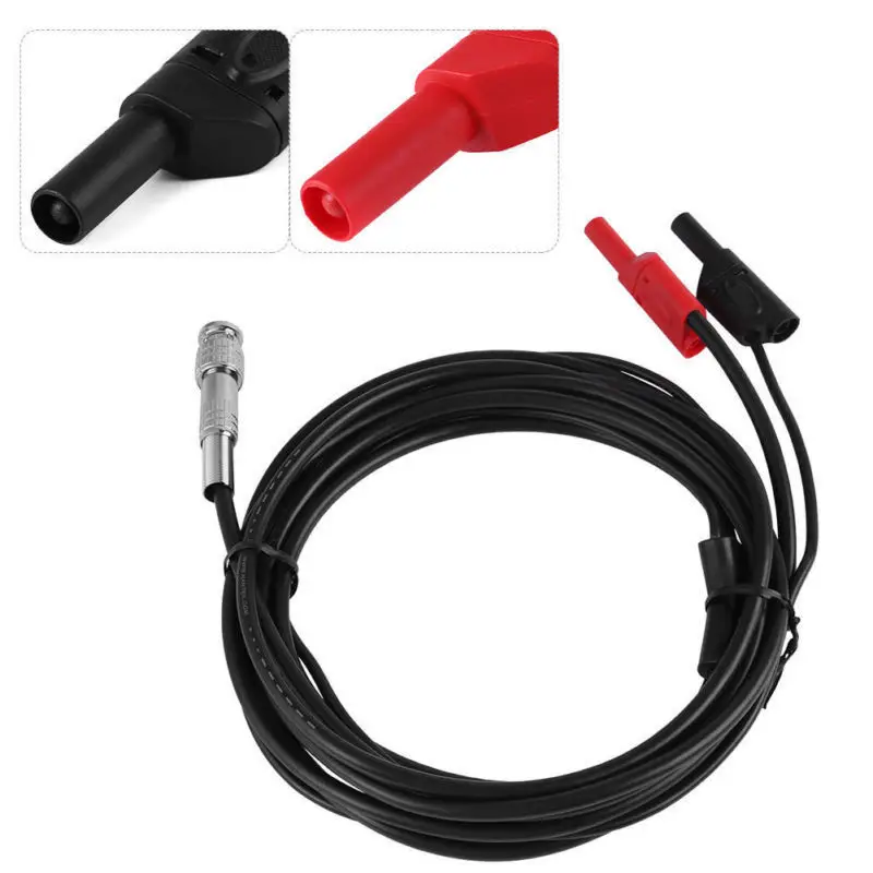 

HT30A BNC to Dual Banana Connector Automotive Test Cable for Oscilloscope Length Noise Shielded Automatic Testing