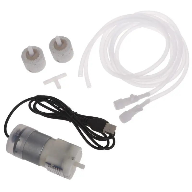 31BA Portable USB Oxygen Air Pumps Aquarium Fish Energy Saving Supplies Aerator Small Oxygenator Aquarium Accessories