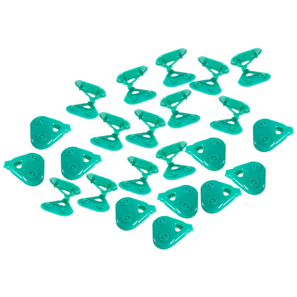 

50Pcs Shade Cloth Lock Grips Heavy Duty Reusable Plastic Clips for Greenhouse Garden Sun Shade Net Fastening Fixing