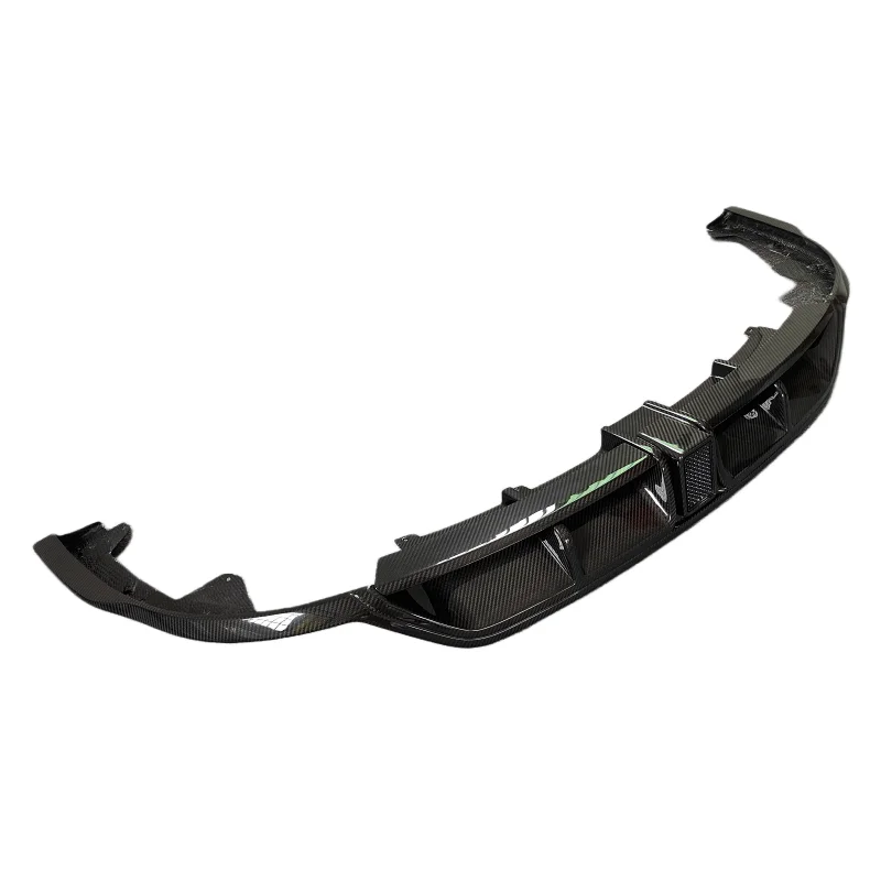 

Для Rolls Royce Cullinan Модернизированный обновленный стиль m Высокое качество 3K из настоящего углеродного волокна с лампой Задний диффузор Комплект задней губы