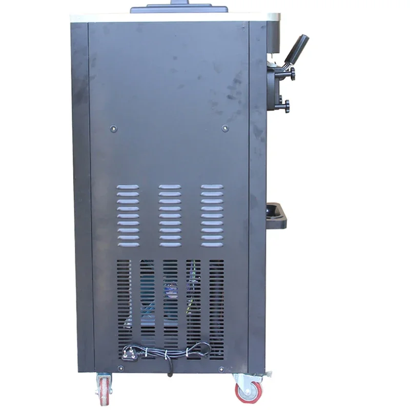 الفريزر الكهربائي العمودي آلة الآيس كريم الناعمة ذات 3 نكهات صانع الزبادي المجمد من الدرجة التجارية للاستخدام التجاري