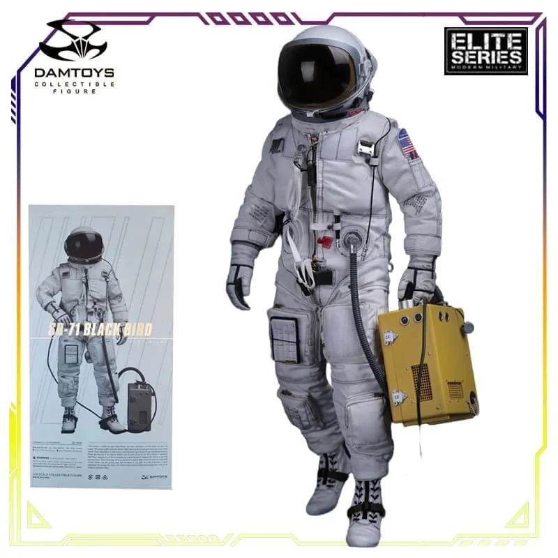 DAMTOYS 오리지널 ELITE 시리즈 SR-71 블랙버드 정찰 항공기 테스트 파일럿 액션 피겨 모델 장난감 소년을위한 군인 모델