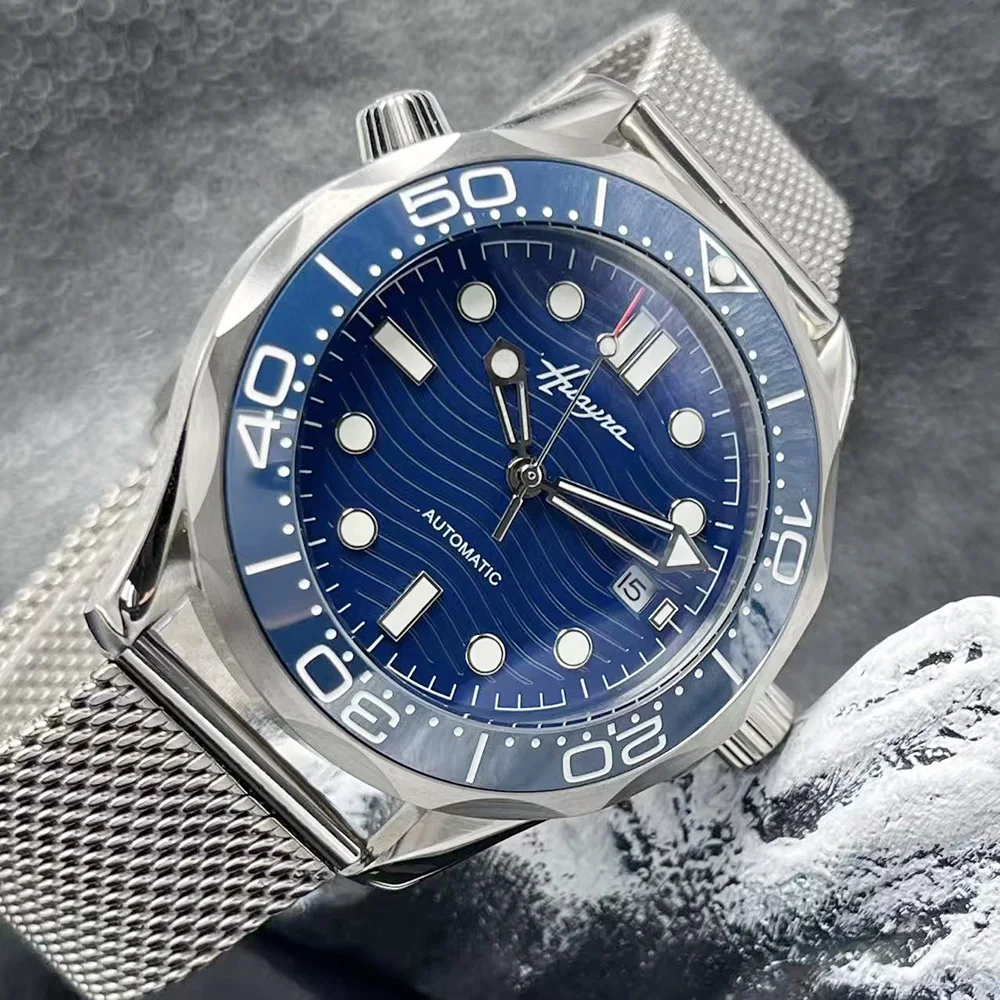 Men's automatic watch, fashionable business, European and American style, cool and shiny, waterproof men's mechanical watch