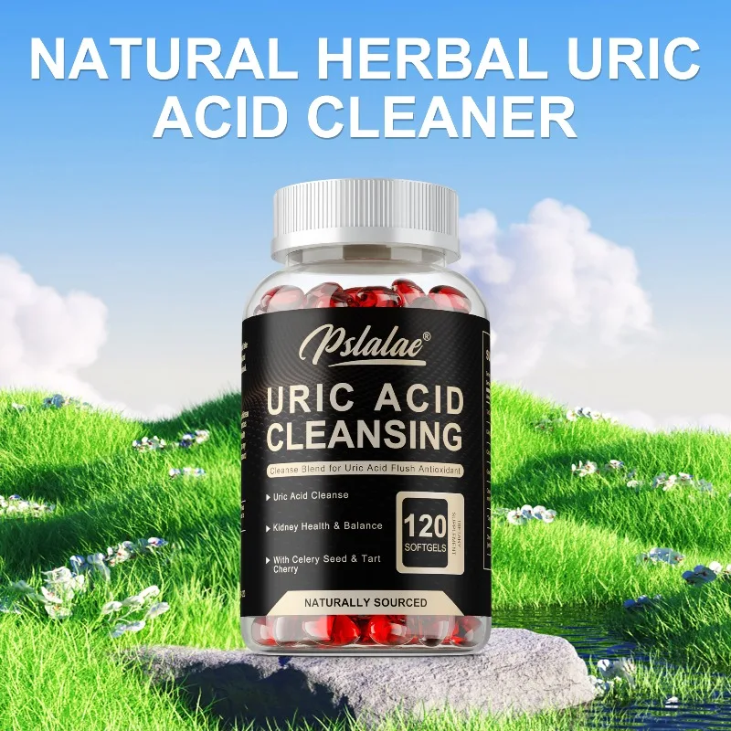 

Uric Acid Cleanse Detox Capsules - Supports Uric Acid Cleanse, Joint Health & Muscle Recovery – Antioxidant Supplement