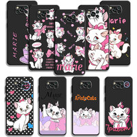 Phone Case For Xiaomi Poco X3 NFC F5 Mi 11T for Huawei P30 P40 for Honor X8a X8 90 for Pixel 7 Pro Disney Cartoon Marie Cat