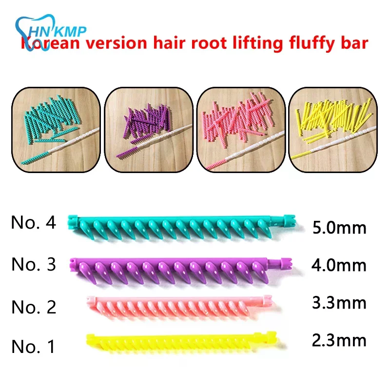 20/30Pcs Hair Perm Rods Set 2.3/3.3/4/5mm Curlers with Clips Bangs Fluffy Hair Root Styling Tools Salon Quality Hair Rollers