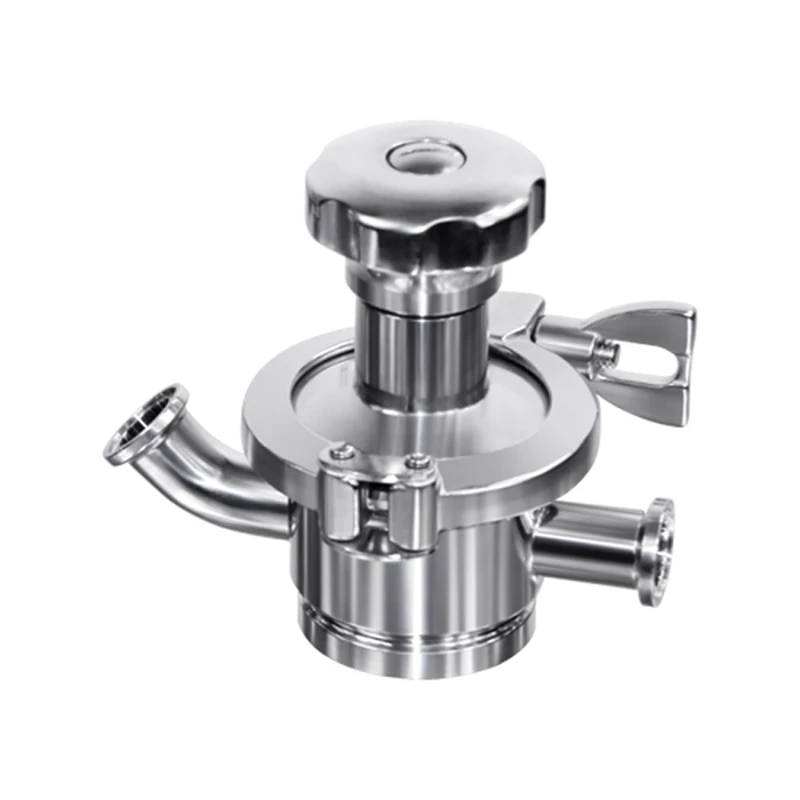 

Ручной радиальный мембранный клапан из нержавеющей стали, санитарный мембранный клапан для напитков