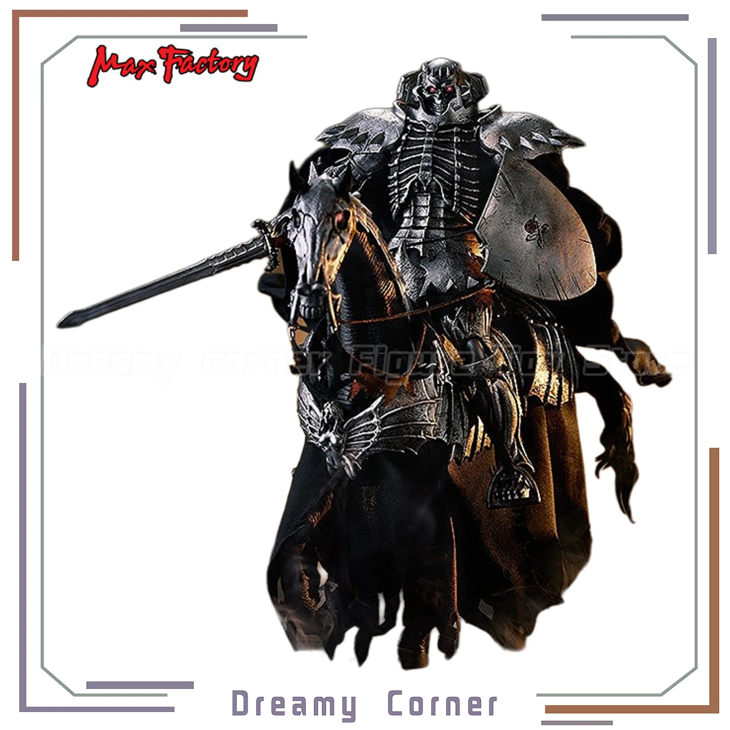 

【Pre-sale】Original Max Factory GSC Figma #634-DX BERSERK Gaiseric Action Figures Models Toys Collections