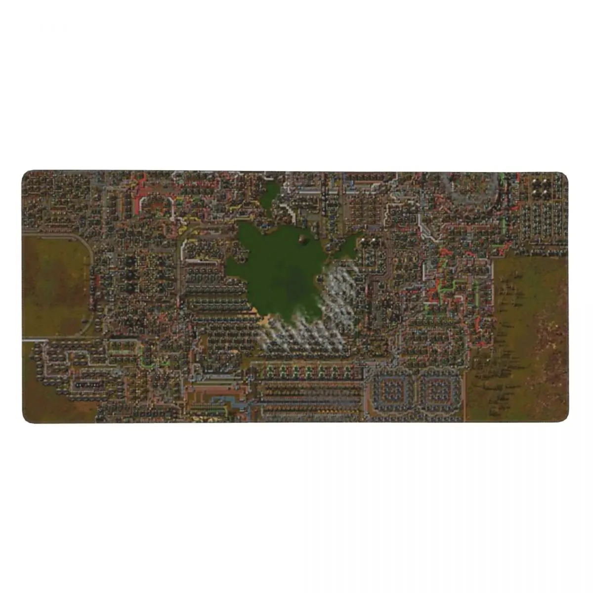 Factorio Spaghetti Mouse Pad Gaming Laptops Mousepad Gamer Carpet Keyboard Mat Desk Protector