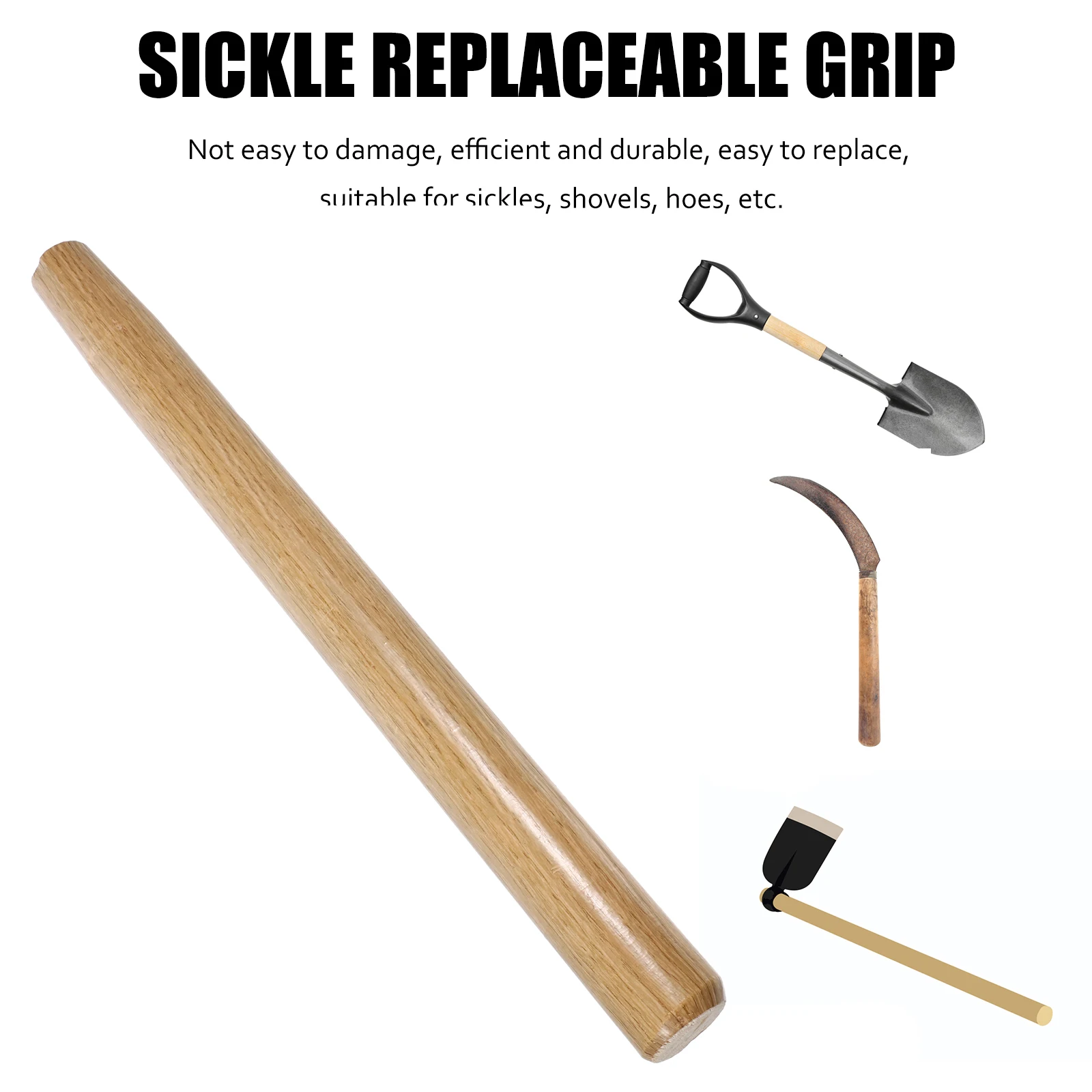 

Agricultural Tool Handle Shovel Wooden Replacement Broom Handles Heavy Duty Farm