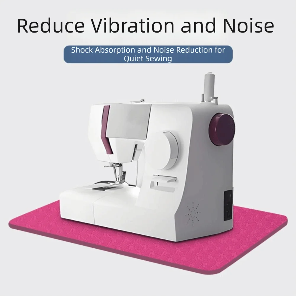 Shock-Absorbing Sewing Machine Silent Pad Reduce Vibration Soundproof Sewing Machine Foot Pad Anti Slip Base Multifunctional