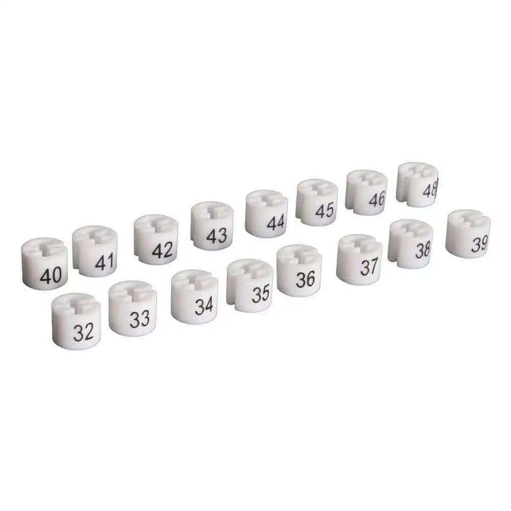 60-100 Digit Arabic Numerals Number Size Markers Cube For Retailing Store Clothing Sort