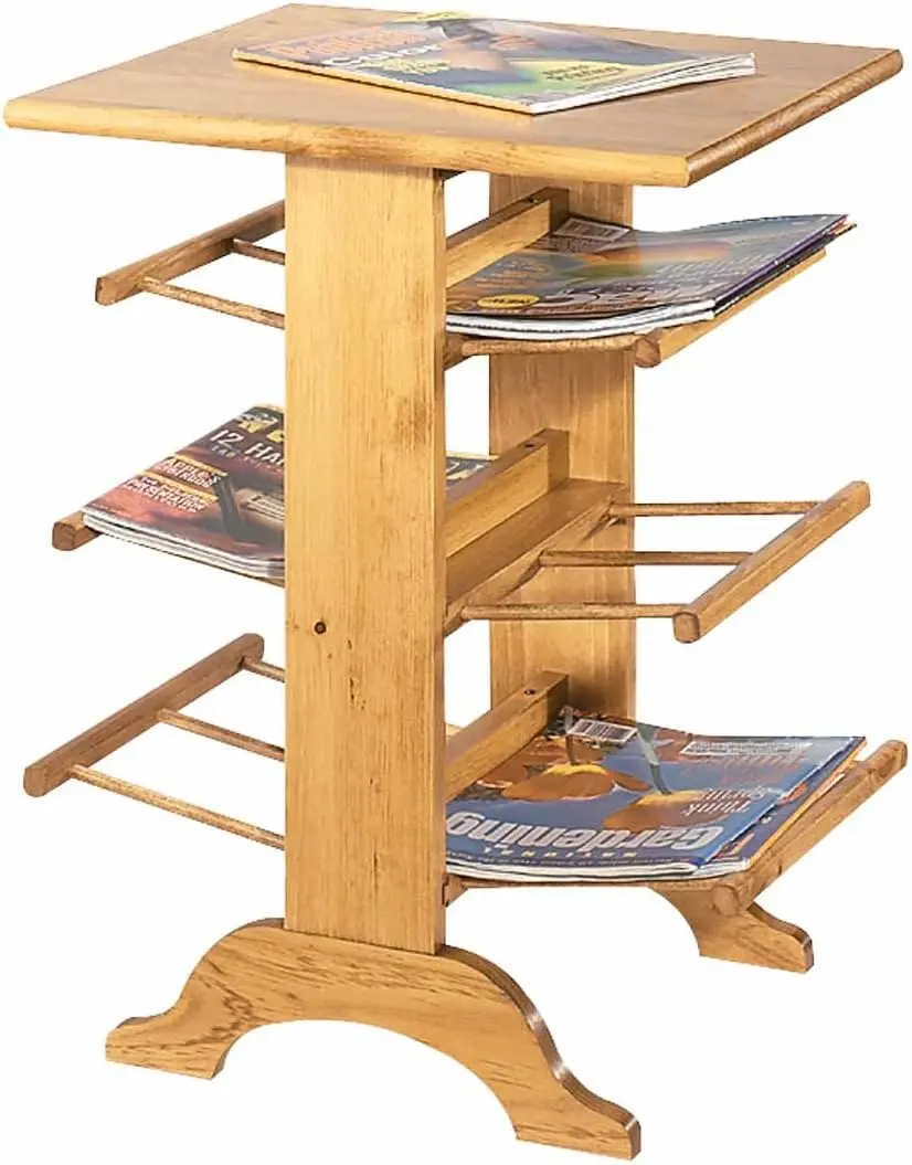 Supply Manufacturing Magazine Rack Bathroom Country Pine Rack