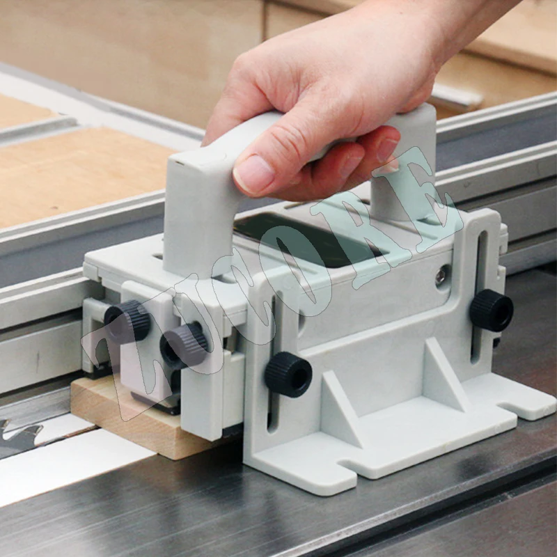 Деревообработка 3D безопасная нажимная ручка перевернутая настольная пила гравировальный станок ленточная пила нажимное правило антирежущая настольная пила «сделай сам» нажимное правило