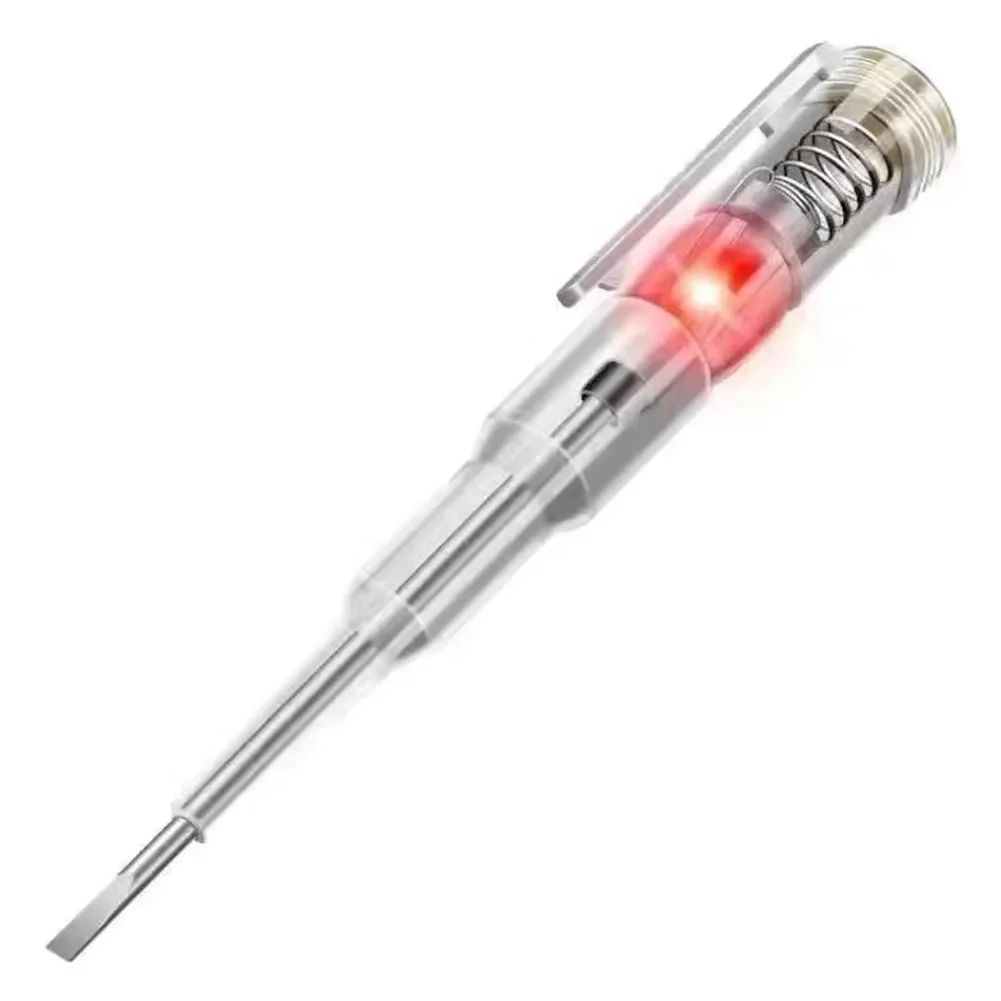 1Pc Test Pen 138mm X 20mm B09 High-sensitivity Multi-functional Induction Test Pen Highlight Single Lamp Tester Screwdriver