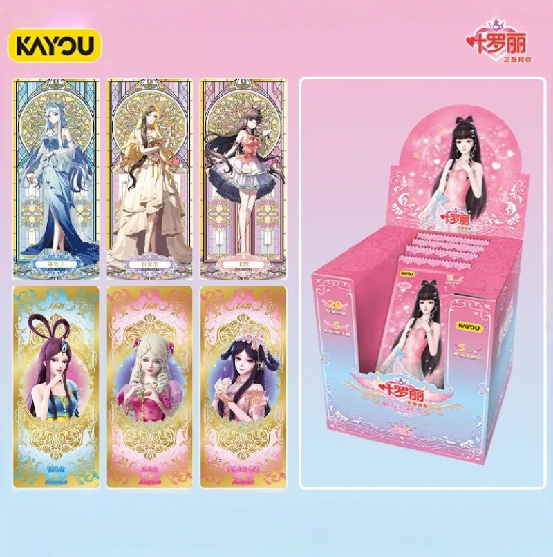 KAYOU Yeloli Fairyland‌ Card Diamond Pack 16th Genuine Anime Cartoon Printing Collect Card Toy Ornaments for Children's Gifts