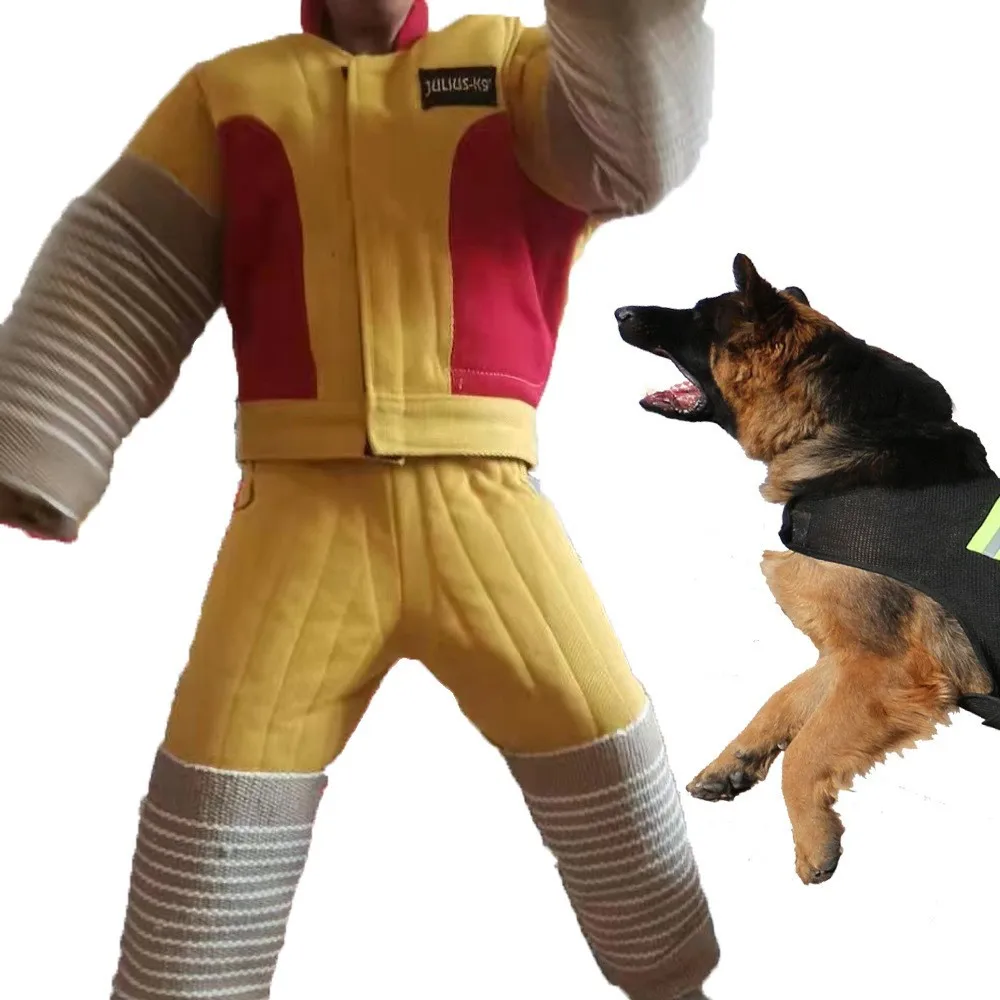 High Quality Full Protection Training Protection Suit Bite Dog Bite Suits,dog Training Suit Sustainable Train Pet Dog 1 PCS 1706