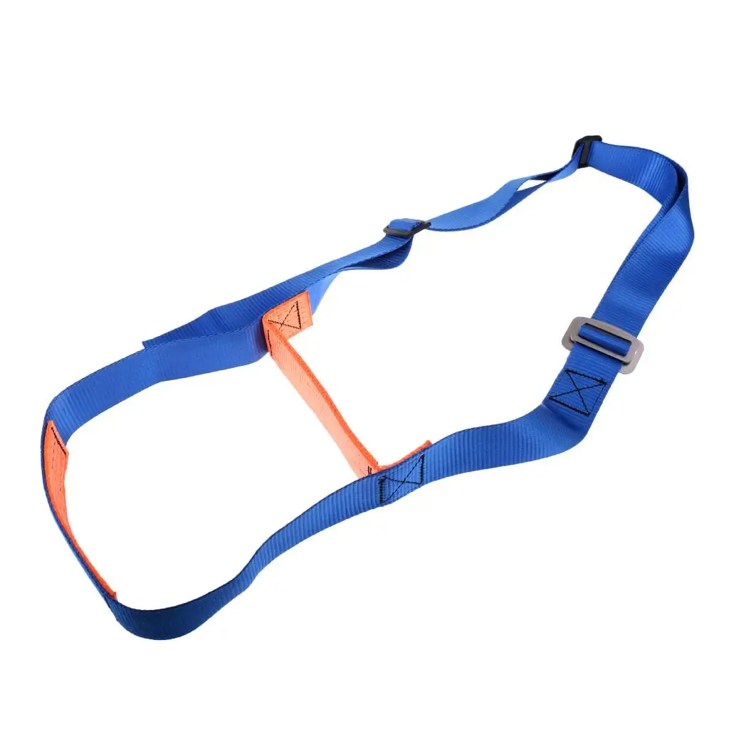 Portable Boat Ladder with Orange Steps Inflatable Rib Boarding Aid High Strength for Wakeboard Water Sports