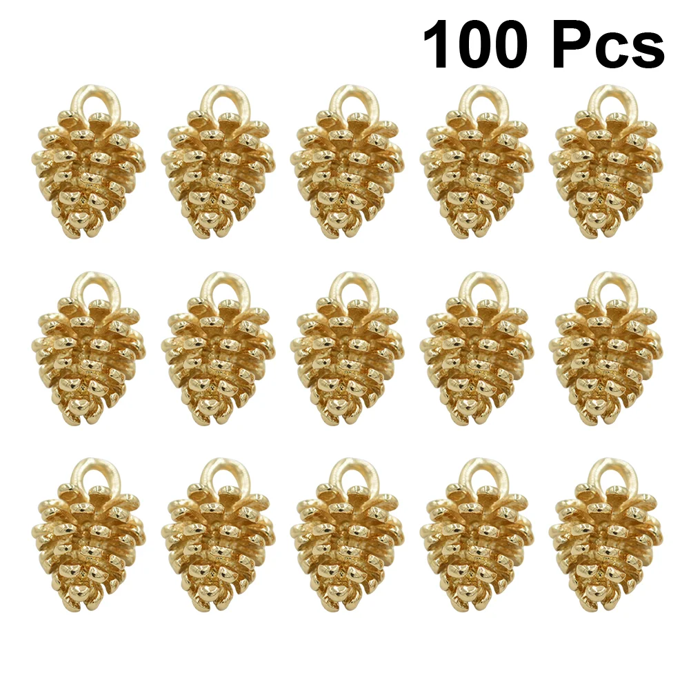 

100 Pcs Cellphone Decorative Accessories Jewelry Pendant DIY Making Pendants Sweater Chain