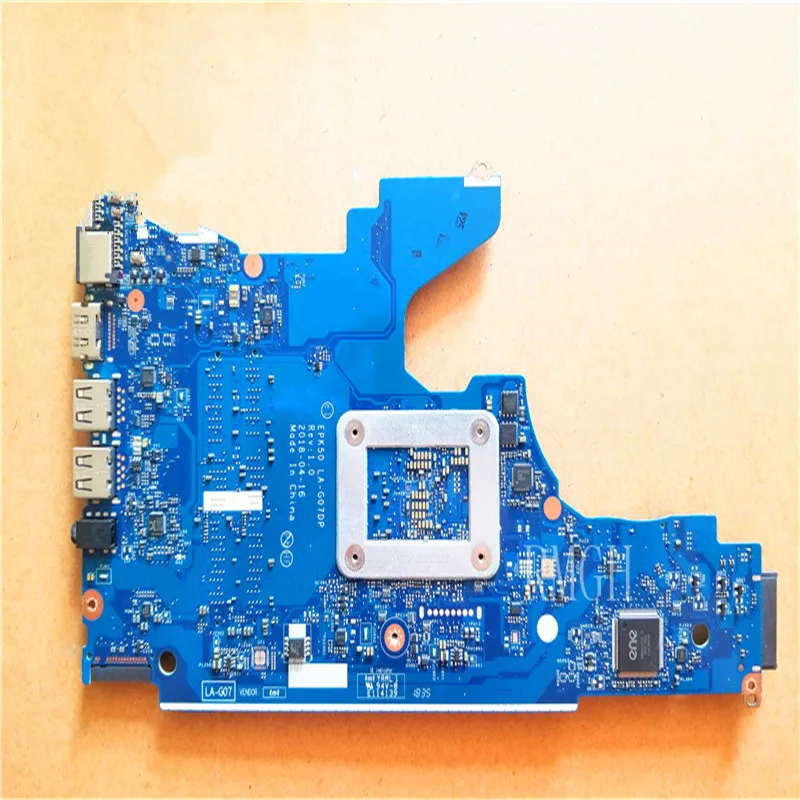 LA-G07DP Para FOR HP 15-DA 15-DA0014DX Laptop motherboard L20369-001 L20369-601 EPK50  i7 7500u