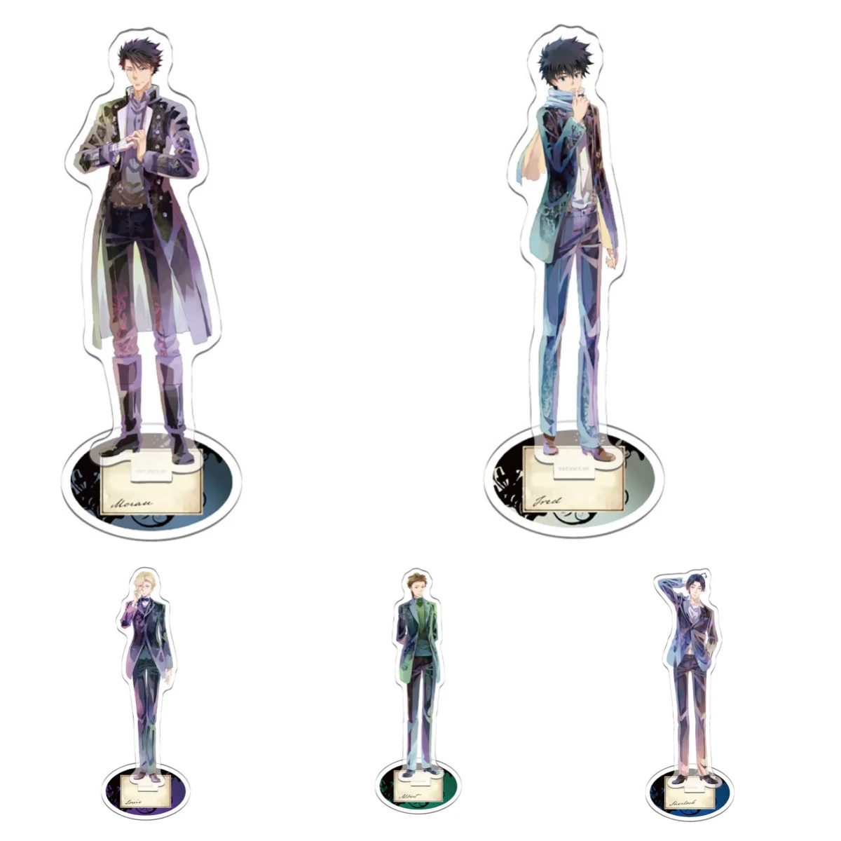 15CM NEW Anime MORIARTY THE PATRIOT Acrylic Stand Model Cosplay Characters Ornament Accessories Good Merry Christmas Good Gifts