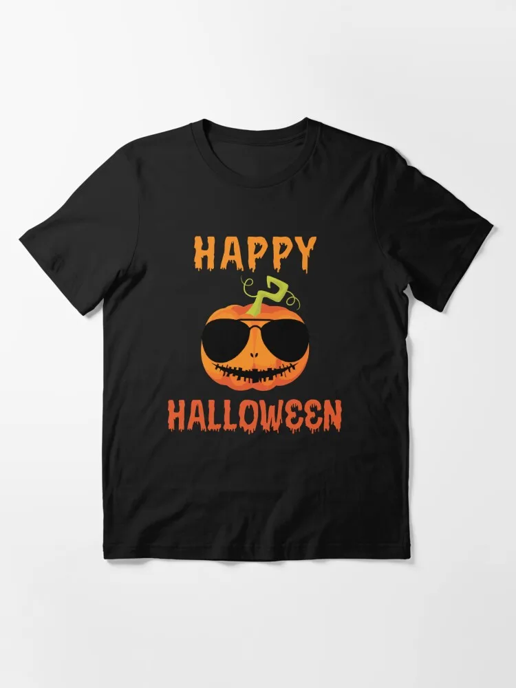 Happy Halloween Coolest Pumpkin Essential T-Shirt  High Quality Oversized Tee