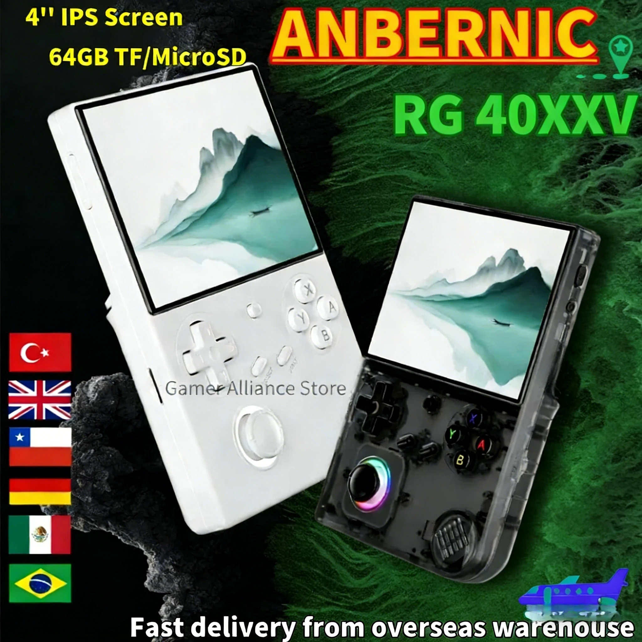 console-de-jeu-portable-retro-anbernic-rg40xxv-rg-40xxv-consoles-de-jeux-video-prise-en-charge-de-la-sortie-5g-wifi-systeme-linux-bluetooth-jeu-psp