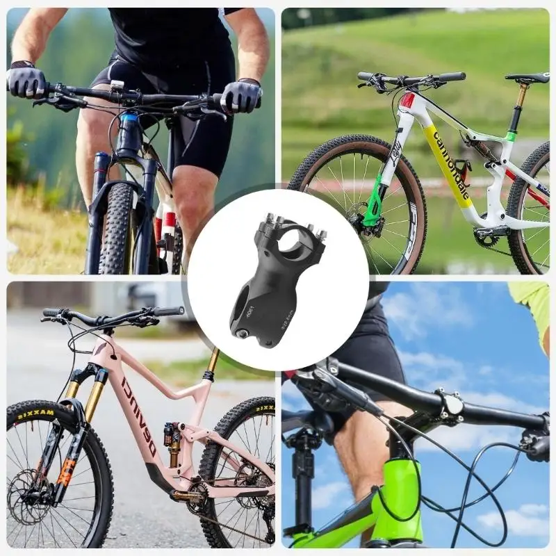 31BE High Performances Cycling Stem Alloys Ergonomic Angles Reduced Fatigue