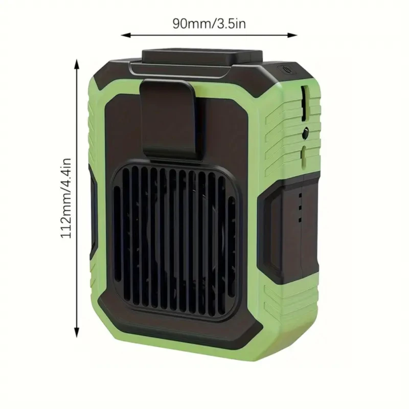 

Перезаряжаемый через USB мини-вентилятор громкой связи с регулируемой скоростью, легкий и портативный для кемпинга, путешествий, офиса, дома, тихий в эксплуатации