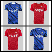 2025-26 Hapoel Beer Sheva Short Sleeved Football Shirt Children's Sports Oversized Football Shirt Men's and Women's Top