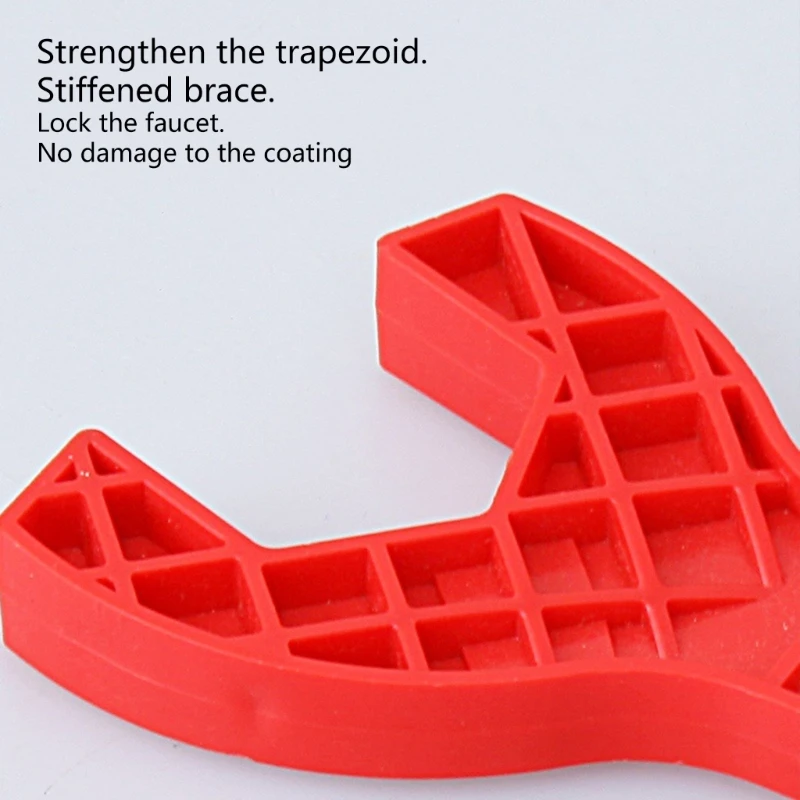 Multifunctional Double Head Shower Wrench Plastic Made Lightweight Dropship