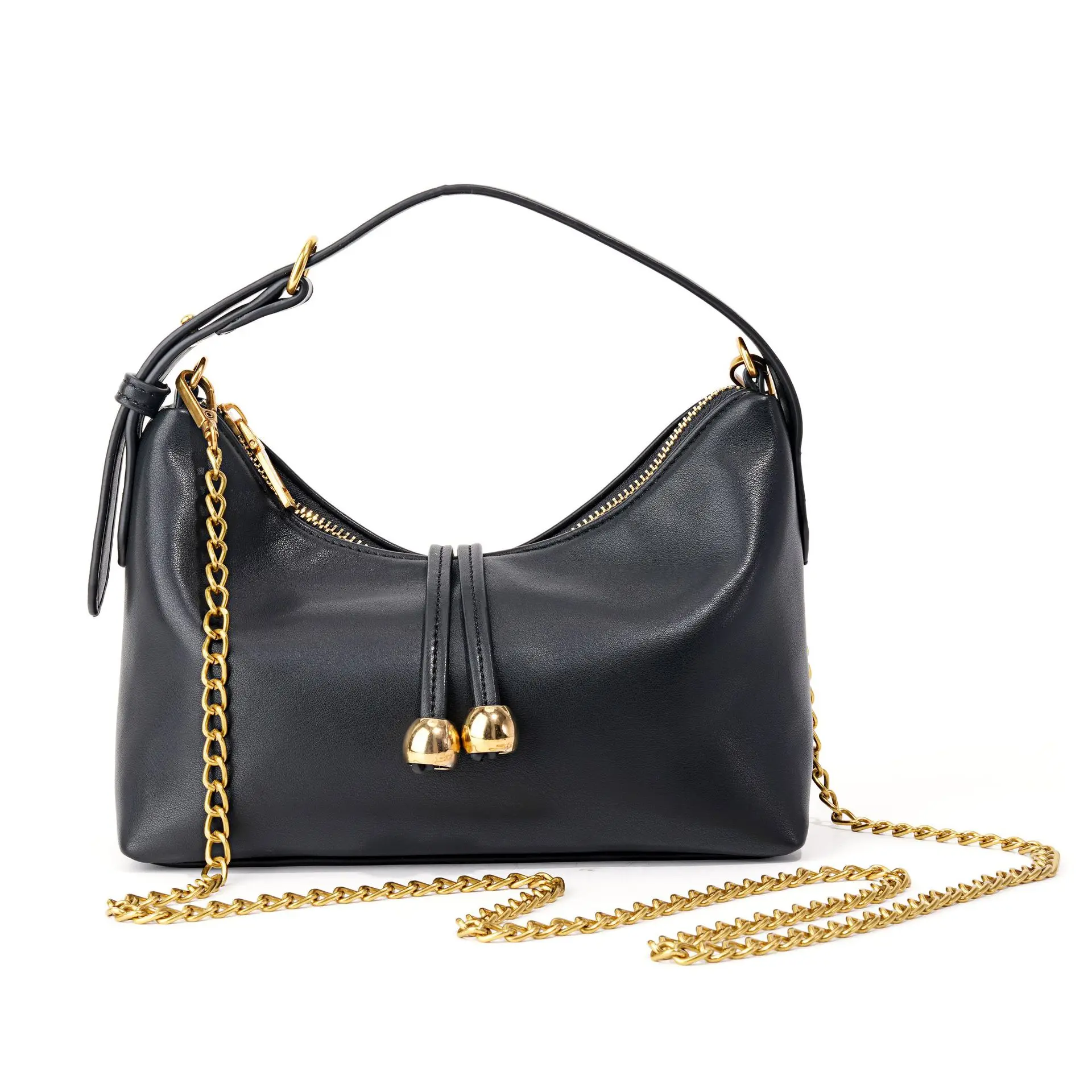 

2026 new style tote bag retro European and American texture simple and elegant shoulder or crossbody bag for women