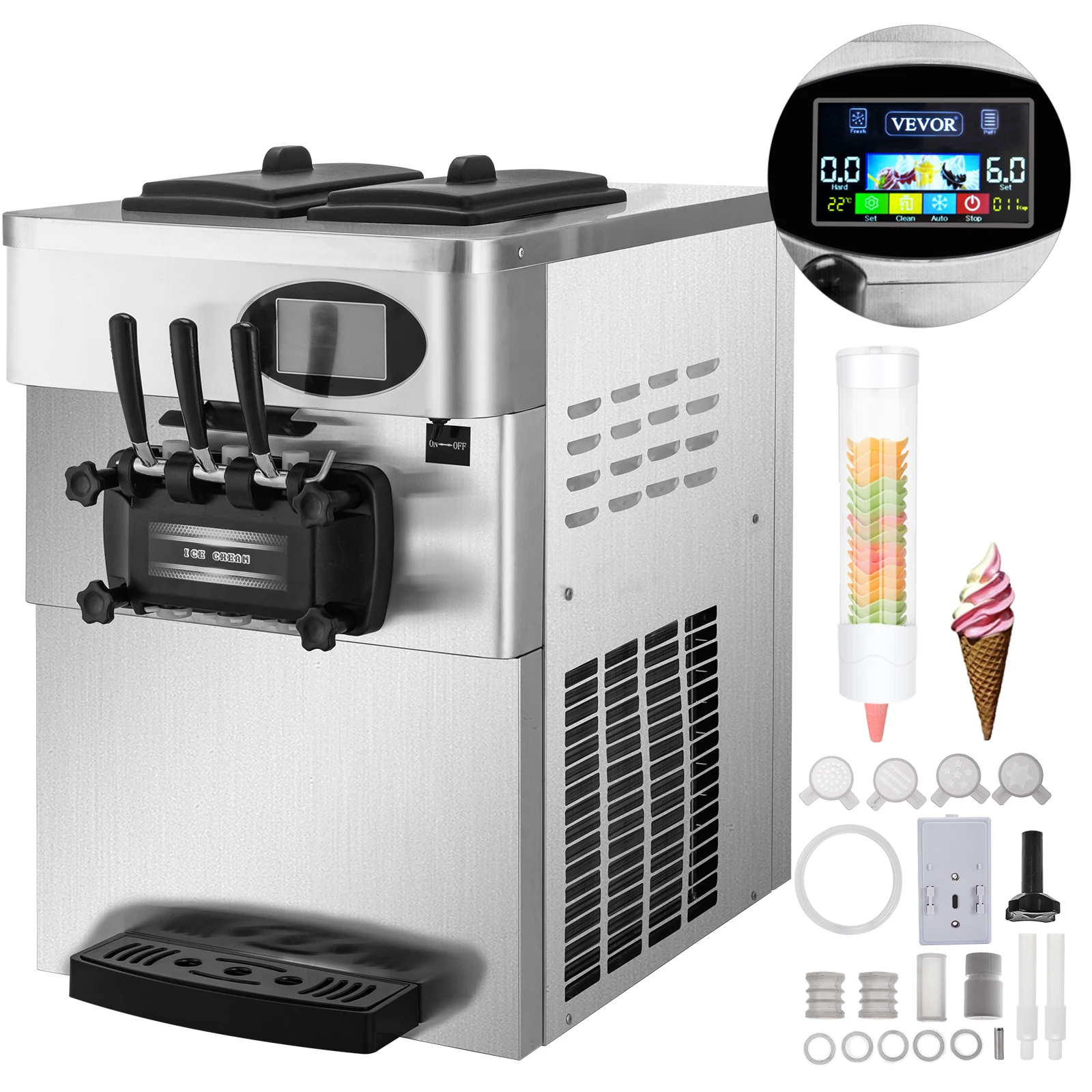 

Dedicated hot-selling ice cream mixer/soft ice cream maker
