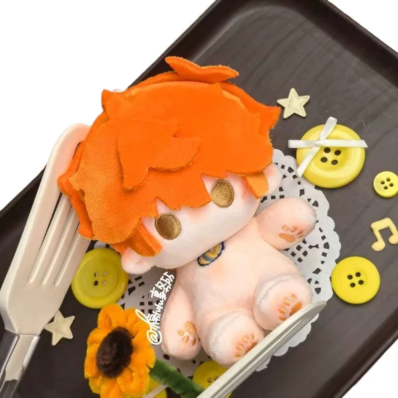 10cm Anime Attributes Shoyo Kawaii Cosplay Soft Cotton Doll Body With Skeleton Cartoon DIY Mini Change Suit Toy Figure Fans Gift