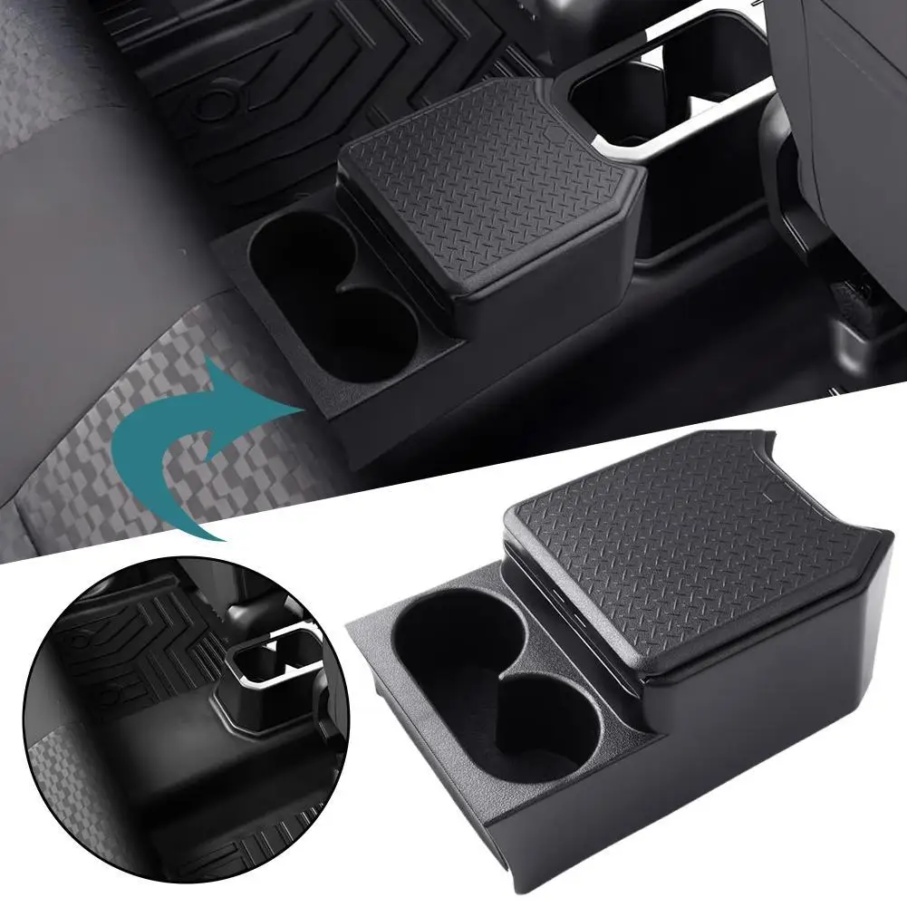 

Car Armrest Console Extender With 2 Cup Holders For Suzuki Jim Niserra JC74 5-door Model Armrest Cushion Interior Storage Box