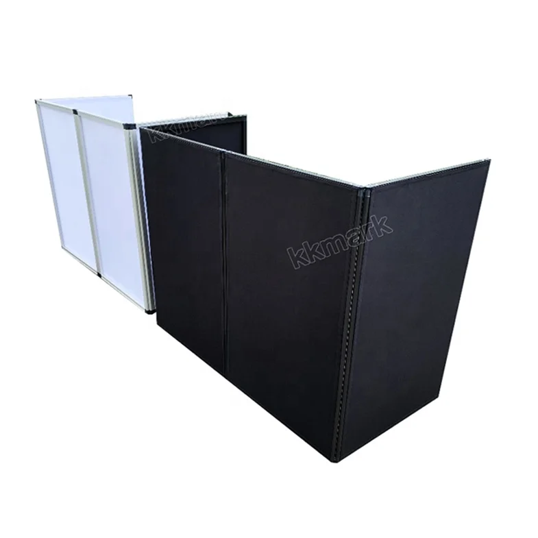 

Electromarket Foldable Audio Disco DJ Lighting Screen Cover 4 Panel Facade Booth