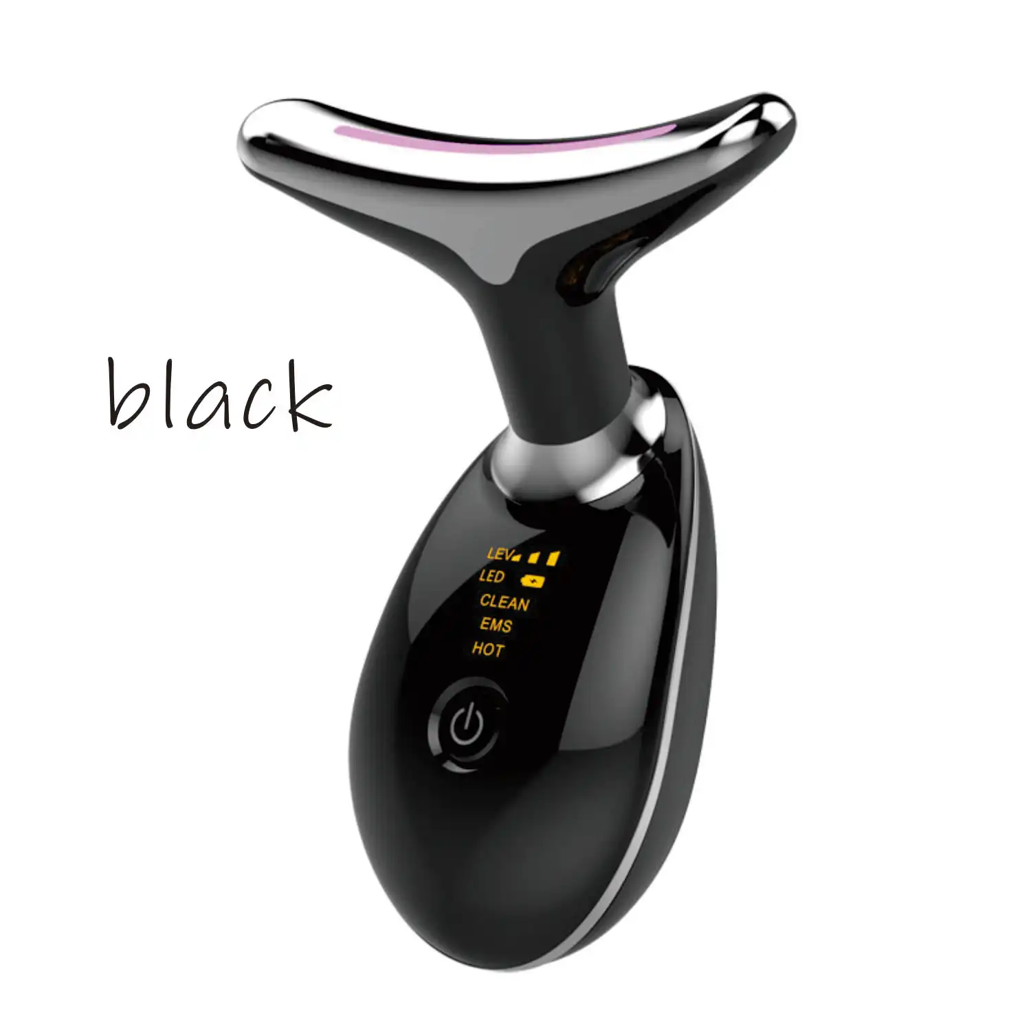 7-color portable facial massager enhances skin tightening, home skincare, facial shaping tool, neck massager