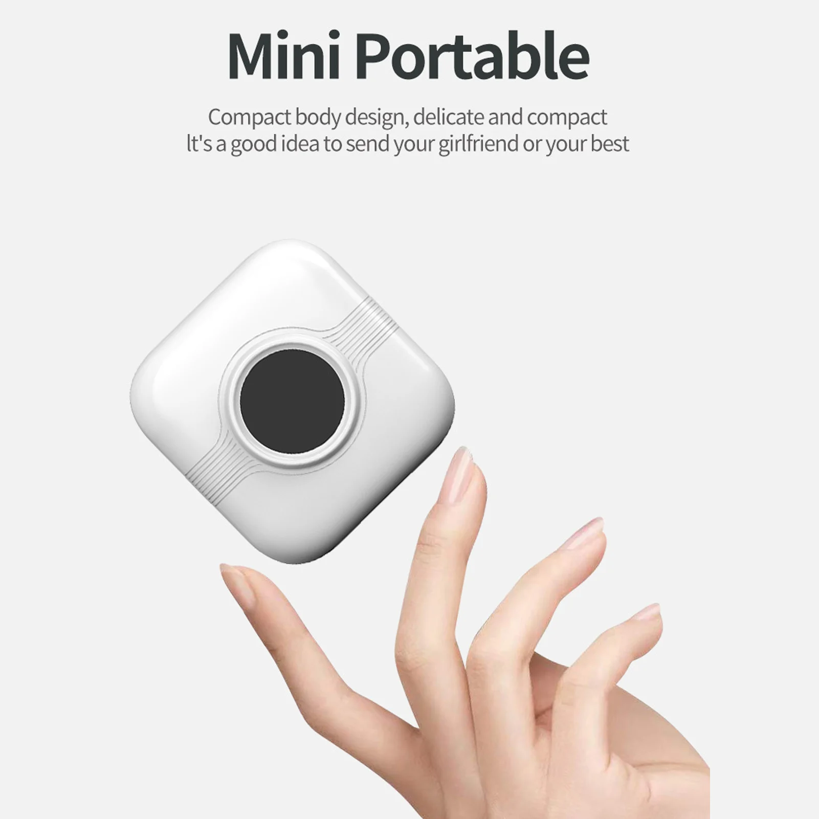 طابعة A33 بدون حبر طابعة حرارية محمولة 1000 مللي أمبير في الساعة من النوع C طابعة هاتف بلوتوث بدون حبر لملاحظات صور المجلات