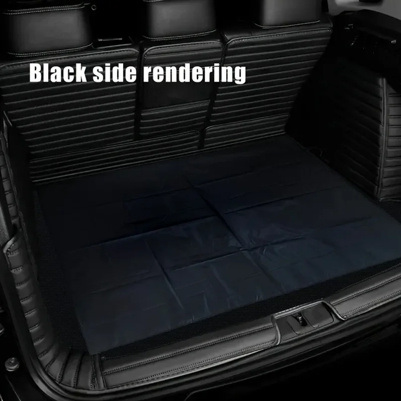 Universal Waterproof Dustproof Polyester Fiber Cargo Mat for Car Trunk Protection Vehicle Accessories Compatible with All Cars