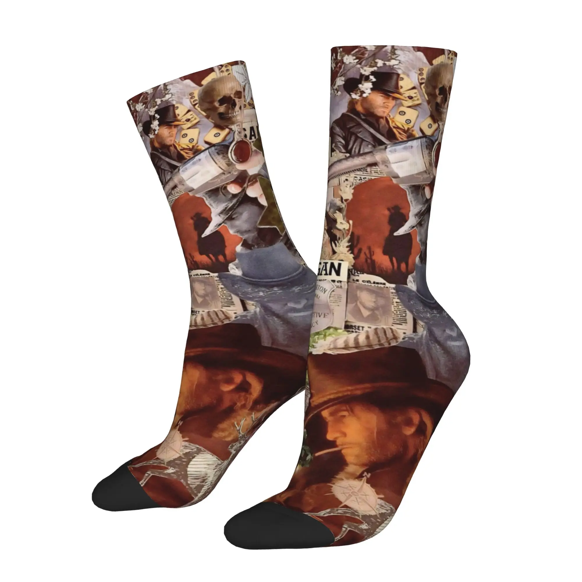 Happy Funny Male Men Socks Hip Hop Red Dead Redemption Sock  John Abigail Jack Graphic Women Socks Spring Summer Autumn Winter