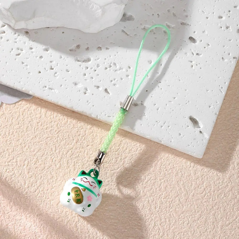 

Lucky Cat Lucky Cat Phone Charms Phone Charms Short Maneki Neko Phone Chain Ins Trinket Fortune Cat Keychain Birthday Kids Gift