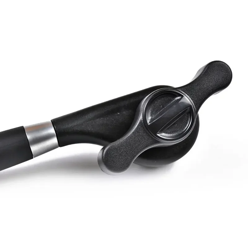 Swayboo ouvre-bouteille de canette ouvre-pot rotatif noir rouge ouvre-poignée multifonctionnel professionnel couteau en acier incurvé en acier inoxydable