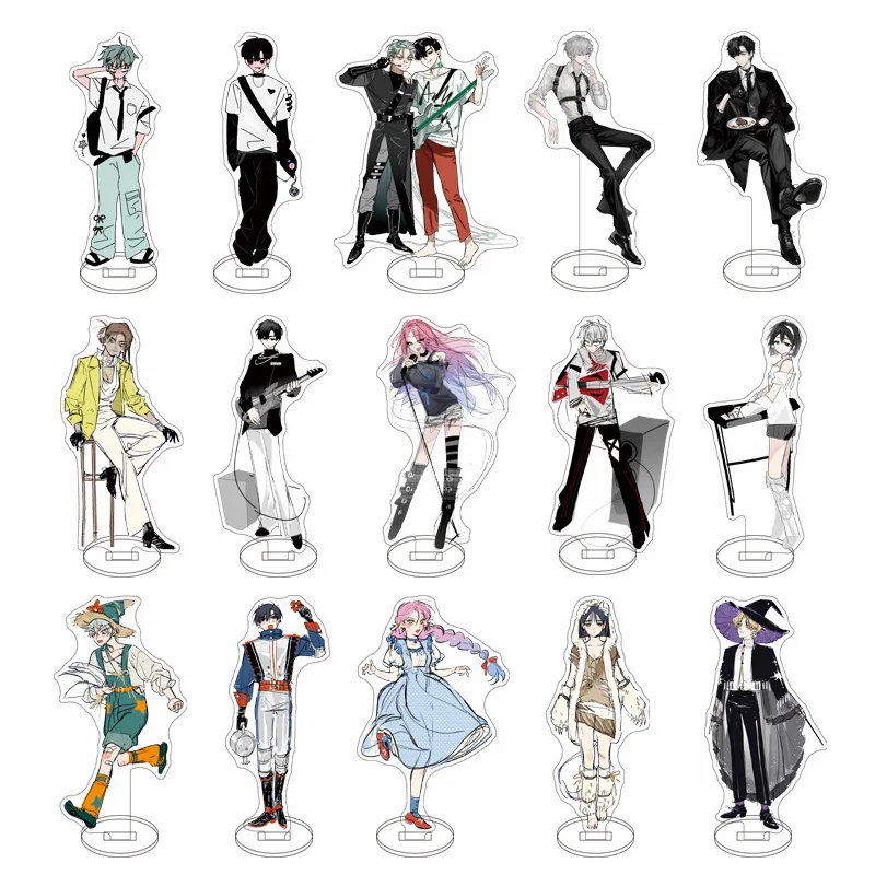 Hot Sale Stock Alien Stage Acrylic Stand Figure Anime Collectible Desktop Display Ornament Sua Mizi Ivan Till Surprise Gift
