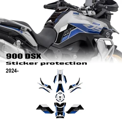 For VOGE Valico DS900X DSX900 900DSX 900X 2024 Accessories Decals Side tank Pad Protection 3D Sticker