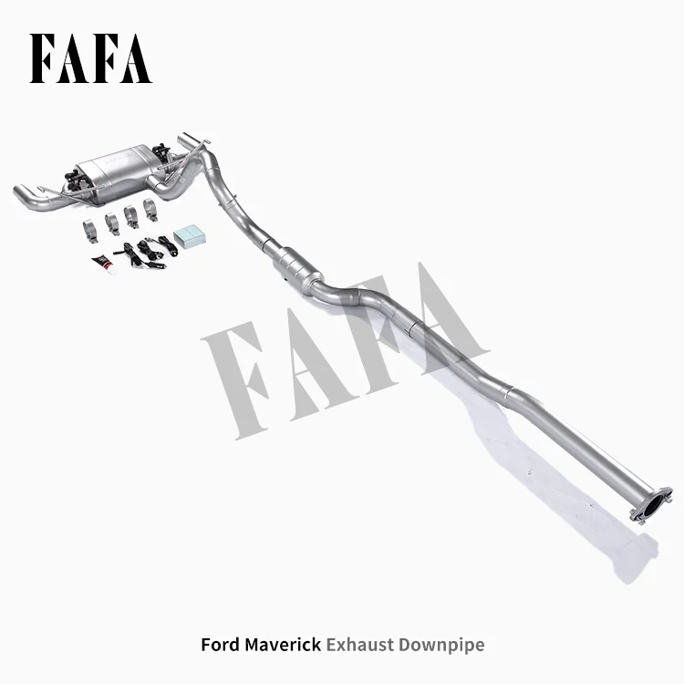 For  Exator Car Exhaust System Mid-tail High-performance Catback Exhaust Pipe Electric Valve Muffler Exhaust
